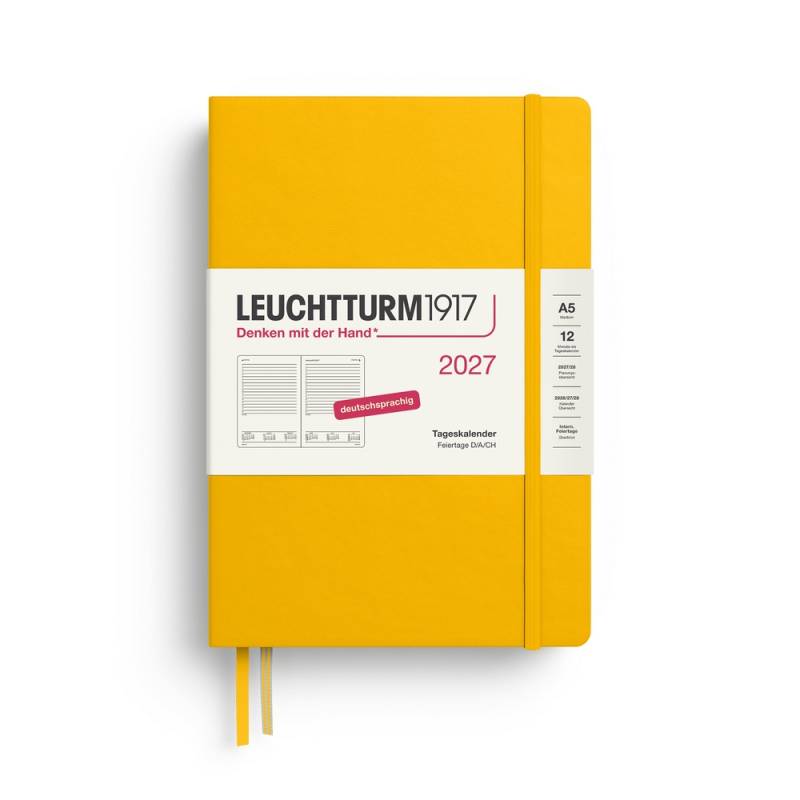 Leuchtturm1917 Tageskalender 1 Tag auf 1 Seite 2027 Medium A5 Hardcover Sunflower Leuchtturm1917 Tageskalender 1 Tag auf 1 Seite 2027 Medium A5 Hardcover Sunflower von Leuchtturm1917