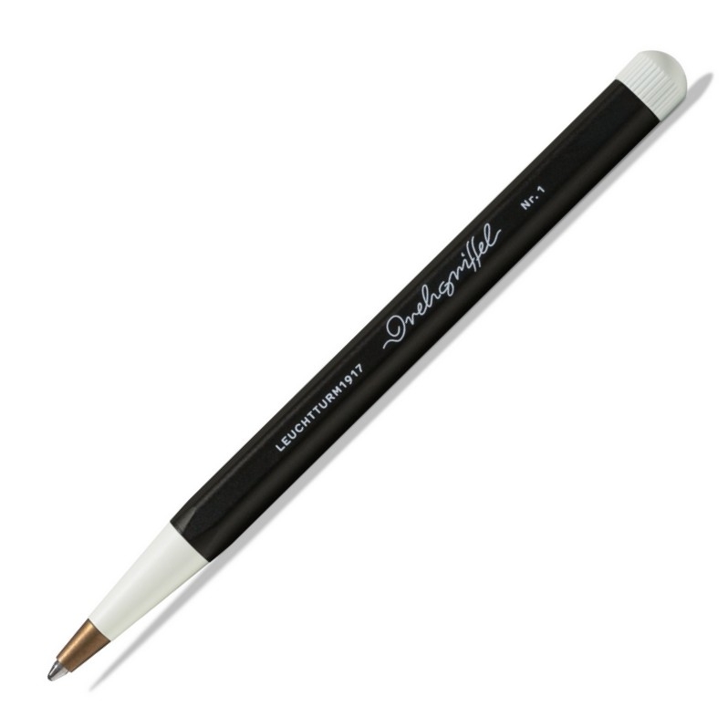 Leuchtturm1917 Tintenroller Drehgriffel mit Gelmine schwarz von Leuchtturm1917