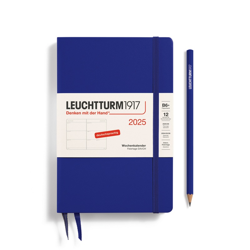 Leuchtturm1917 Wochenkalender 1 Woche auf 2 Seiten 2025 Paperback Hardcover B6+ Ink Leuchtturm1917 Wochenkalender 1 Woche auf 2 Seiten 2025 Paperback Hardcover B6+ Ink von Leuchtturm1917