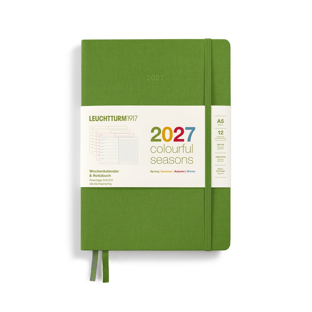 Leuchtturm1917 Wochenkalender & Notizbuch 2027 Colourful Seasons Medium A5 Hardcover Spring Punktkariert Leuchtturm1917 Wochenkalender & Notizbuch 2027 Colourful Seasons Medium A5 Hardcover Spring Punktkariert von Leuchtturm1917
