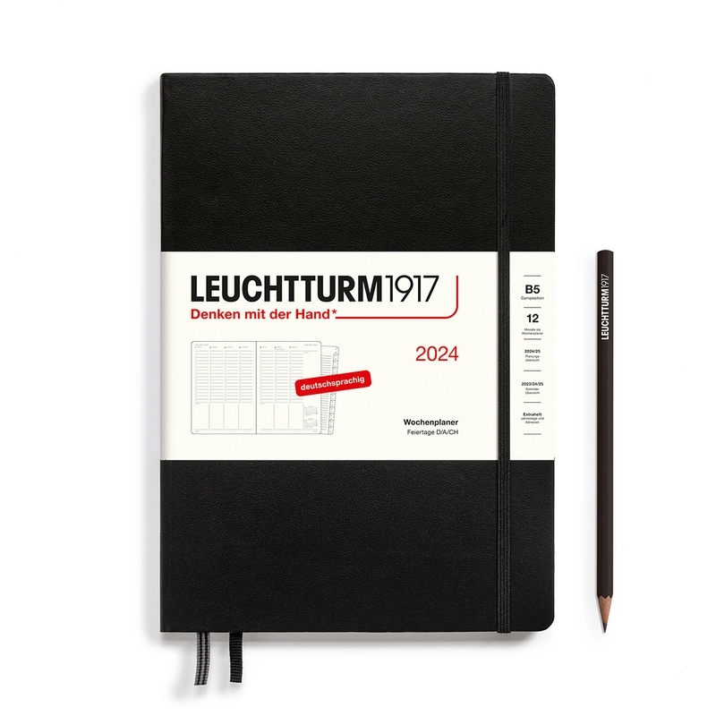 Leuchtturm1917 Wochenplaner 1 Woche auf 2 Seiten 2024 Composition B5 Hardcover Leuchtturm1917 Wochenplaner 1 Woche auf 2 Seiten 2024 Composition B5 Hardcover von Leuchtturm1917