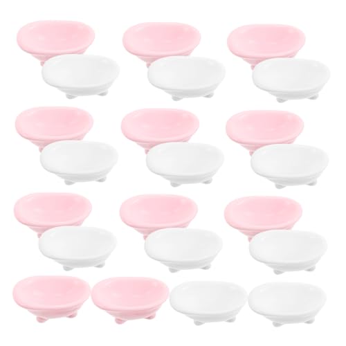 Levemolo 20 Stück Mikro-Landschafts-Badewanne Ornamente Hamsterbadewanne Miniaturbad Miniatur-Badewannenmodell Mini-Badewanne Puppenhaus-Ornamente Micro Landscape Accessoire Plastik Levemolo 20 Stück Mikro-Landschafts-Badewanne Ornamente Hamsterbadewanne Miniaturbad Miniatur-Badewannenmodell Mini-Badewanne Puppenhaus-Ornamente Micro Landscape Accessoire Plastik von Levemolo