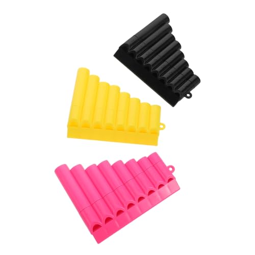 Levemolo 3 Stück Panflöteninstrument Babyspielzeug Musikinstrumente Schwarz Flöte Musikspielzeug Für Flöteninstrument Für Kleine Instrumente Panflöten Instrument Flötenspielzeug Kunststoff Levemolo 3 Stück Panflöteninstrument Babyspielzeug Musikinstrumente Schwarz Flöte Musikspielzeug Für Flöteninstrument Für Kleine Instrumente Panflöten Instrument Flötenspielzeug Kunststoff von Levemolo