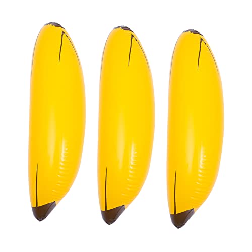 Levemolo 3Stücke Aufblasbare Bananen für Partyspiele Wurfspielzeug für Erwachsene Lustige Party Requisiten für Wurfspiele und Festlichkeiten Levemolo 3Stücke Aufblasbare Bananen für Partyspiele Wurfspielzeug für Erwachsene Lustige Party Requisiten für Wurfspiele und Festlichkeiten von Levemolo
