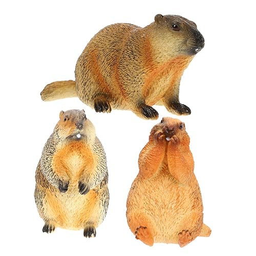 Levemolo 3stücke Teiliges Realistischer Erdmännchen-Figuren Simuliertes Wildtier-Modell Für Kreative Raumdekoration Bildungs- Für Garten Tisch Und Kindergarten Levemolo 3stücke Teiliges Realistischer Erdmännchen-Figuren Simuliertes Wildtier-Modell Für Kreative Raumdekoration Bildungs- Für Garten Tisch Und Kindergarten von Levemolo