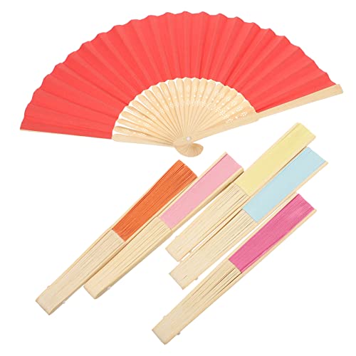 Levemolo 6 Stück Faltbare Diy Papierfächer für Blanko Faltfächer zum Malen Basteln und Dekorieren für Partys und Kreative Projekte Gemischt Levemolo 6 Stück Faltbare Diy Papierfächer für Blanko Faltfächer zum Malen Basteln und Dekorieren für Partys und Kreative Projekte Gemischt von Levemolo
