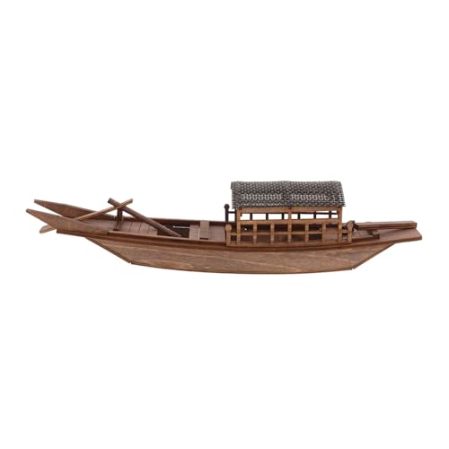 Levemolo Bastelschiff Modellboot, Holzhandwerk, Heimdekoration, Tischboot Modellboot, Bootsspielzeug, Kreatives Holzboot, Holzhandwerk Für Den Schreibtisch, Miniatur Bootsmodell, Desktop von Levemolo