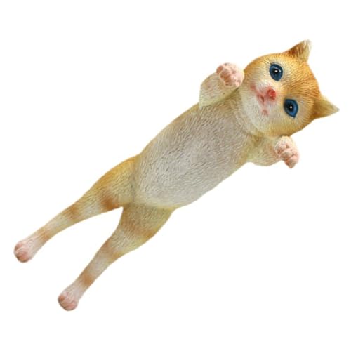 Levemolo Garten Katze Statue Harz Blumentopf Aufhänger Ornament Dekorative Katzen Pflanzer Rand Zubehör Levemolo Garten Katze Statue Harz Blumentopf Aufhänger Ornament Dekorative Katzen Pflanzer Rand Zubehör von Levemolo