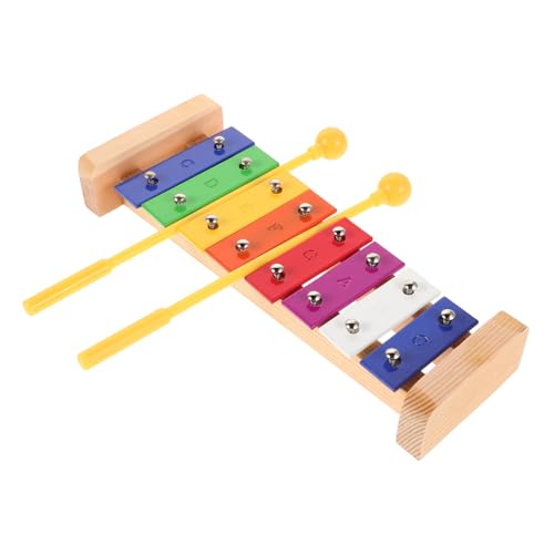 Levemolo Holz xylophon mit Klängen Musikinstrument Frühe Kognitive Entwicklung Handliches Schlaginstrument Sicher und Langlebig für Kleinkinder von Levemolo