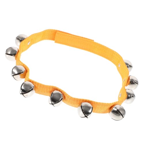 Levemolo Kinder Taillenglocke, Handgelenk Schüttelglocke, Handgelenksbandglocken, Schlaginstrument, Früherziehung, Tanzglocke, Handgelenkglocke Zum Tanzen, Musikalische Glocken, von Levemolo