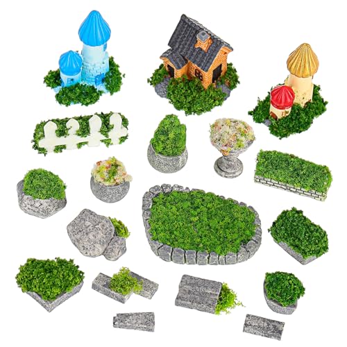 Levemolo Miniaturgarten Deko Resin Figuren Teilig Vielseitige Miniaturbäume für DIY Puppenhaus Feengarten Bonsai Terrarium Wetterfest Langlebig Leicht zu Platzieren Levemolo Miniaturgarten Deko Resin Figuren Teilig Vielseitige Miniaturbäume für DIY Puppenhaus Feengarten Bonsai Terrarium Wetterfest Langlebig Leicht zu Platzieren von Levemolo