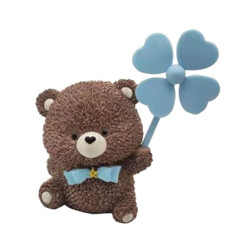 Levemolo Niedliches Cartoon Tier Resin Dekofigur Kompakt und Robust als Auto Innenraum Dekoration Schreibtisch und Wohnzimmerschmuck Perfektes für Familie und Freunde von Levemolo