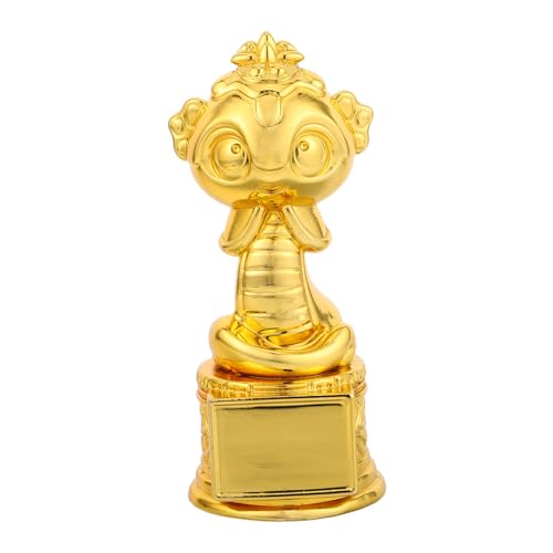 Levemolo Schlangenjahr-trophäenbecher, Kunstharz, Schlangenstatue, Neujahrs-trophäenbecher, Schlangenfigur, Schlangenskulptur, Trophäe Für Frühlingsfest, Party, Heimdekoration Levemolo Schlangenjahr-trophäenbecher, Kunstharz, Schlangenstatue, Neujahrs-trophäenbecher, Schlangenfigur, Schlangenskulptur, Trophäe Für Frühlingsfest, Party, Heimdekoration von Levemolo