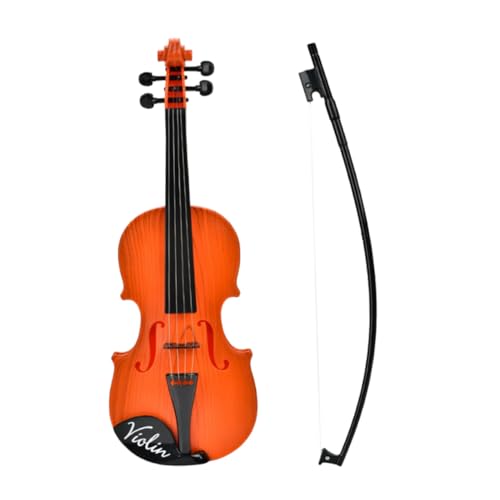Levemolo Violine Kindergeige Musikspielzeug für Musikinstrumente Haken klein simulierte Geige Geige Spielzeuggeige Musikspielzeug für Plastik Schokolade Levemolo Violine Kindergeige Musikspielzeug für Musikinstrumente Haken klein simulierte Geige Geige Spielzeuggeige Musikspielzeug für Plastik Schokolade von Levemolo