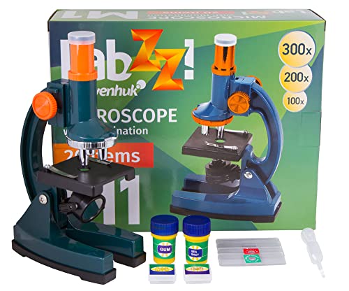 Levenhuk LabZZ M1 Einsteiger-Lernmikroskop für Kinder für Naturwissenschaftliche Anfänger mit Drehbarem Ständer, STEM-Kit, Vorbereiteten Proben und Nützlichen Werkzeugen Levenhuk LabZZ M1 Einsteiger-Lernmikroskop für Kinder für Naturwissenschaftliche Anfänger mit Drehbarem Ständer, STEM-Kit, Vorbereiteten Proben und Nützlichen Werkzeugen von Levenhuk