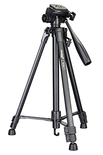 Levenhuk Level Base TR20 Leichtes Dreibein-Bodenstativ Mit Wasserwaage, 360° Drehbarem Kopf Und 490—1400 mm Höhe Für Optische Geräte Bis Zu 5 kg von Levenhuk