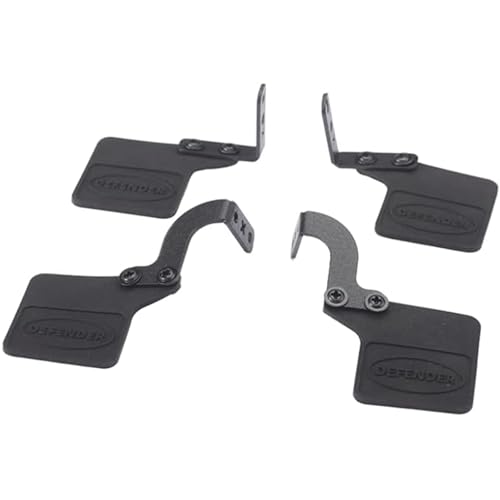 Levigo Gummi RC Racing Fender Metall Edelstahl Kotflügel Befestigung Halterung Kits für TRX4M 1/18 D110, RC Upgrade Teile Schmutzfänger Levigo Gummi RC Racing Fender Metall Edelstahl Kotflügel Befestigung Halterung Kits für TRX4M 1/18 D110, RC Upgrade Teile Schmutzfänger von Levigo