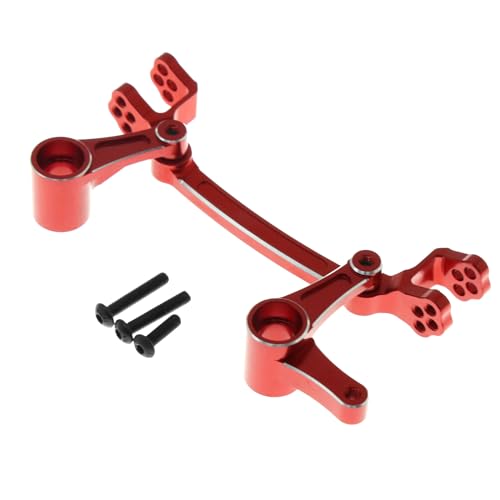Levigo Lenkkurbel-Set aus Aluminiumlegierung, kompatibel mit Arrma 1/8 Mojave 4X4 4S BLX, Rot Levigo Lenkkurbel-Set aus Aluminiumlegierung, kompatibel mit Arrma 1/8 Mojave 4X4 4S BLX, Rot von Levigo