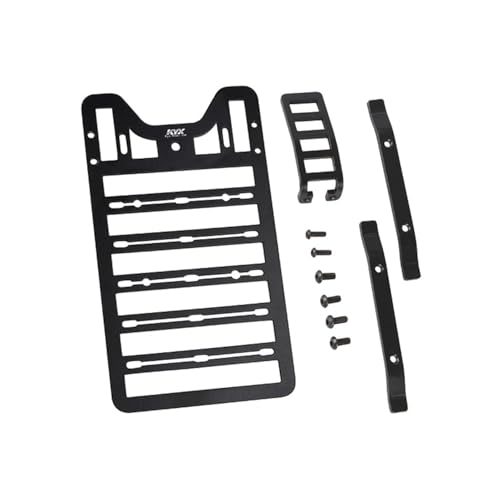 Levigo RC Metall Gepäckträger Dachträger mit Kletterleiter Kompatibel mit Traxxas 1/18 TRX-4M Bronco RC Upgrade Teile Gepäckablage Dachgepäckträger Cargo Basket Levigo RC Metall Gepäckträger Dachträger mit Kletterleiter Kompatibel mit Traxxas 1/18 TRX-4M Bronco RC Upgrade Teile Gepäckablage Dachgepäckträger Cargo Basket von Levigo