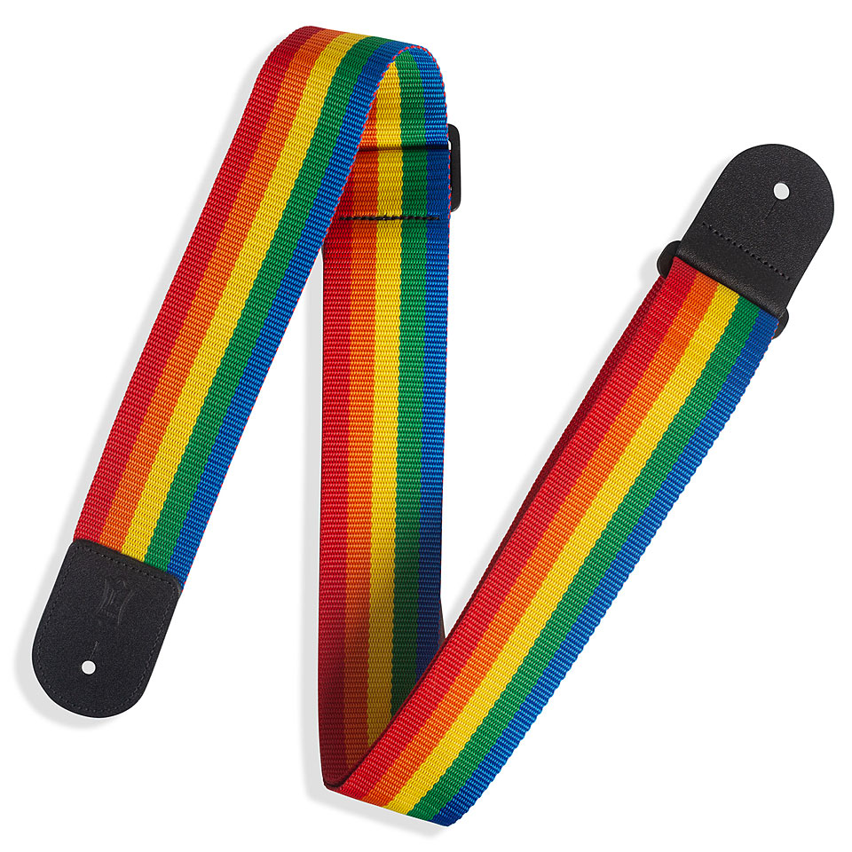 Levy's M8POLY Rainbow Gitarrengurt Levy's M8POLY Rainbow Gitarrengurt von Levy's