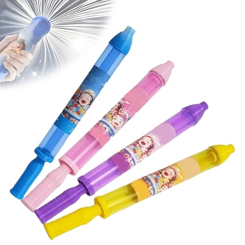 Feuerwerk-Wasserpistole for Kinder, Feuerwerk-Wasserspritzpistole mit großer Reichweite bei Nacht, interaktive Spritzpistole for Poolspielzeug, Spaß am Strand und Spielplatz, Ausziehbares Sprinkler-Sp von LexTex