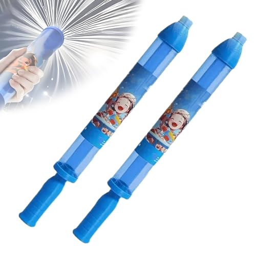 Feuerwerk-Wasserpistole for Kinder, Feuerwerk-Wasserspritzpistole mit großer Reichweite bei Nacht, interaktive Spritzpistole for Poolspielzeug, Spaß am Strand und Spielplatz, Ausziehbares Sprinkler-Sp von LexTex