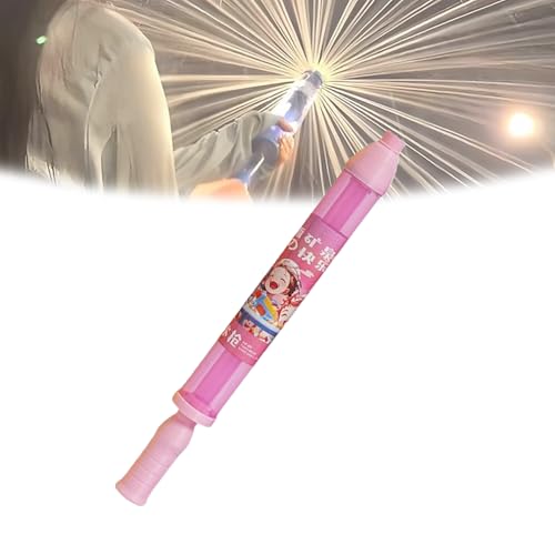 Feuerwerks-Wasserpistole, Feuerwerks-Wasserspritze, romantisches Wassersprühspielzeug im Feuerwerksstil for Paare, Familien, Hochdruckspray, ideal for Baden, for den Pool und Partyunterhaltung(Pink) von LexTex