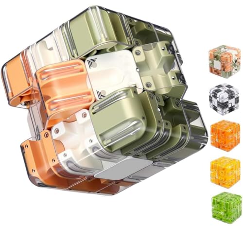 Großes Labyrinth, 3D-Puzzle, Labyrinthwürfel – Spannendes Denkspiel, Puzzle Mit Hohem Schwierigkeitsgrad, 3D-Zauberwürfel-Labyrinthball-Puzzles – Gehirntrainingsspielzeug(Style A,2PCS) von LexTex