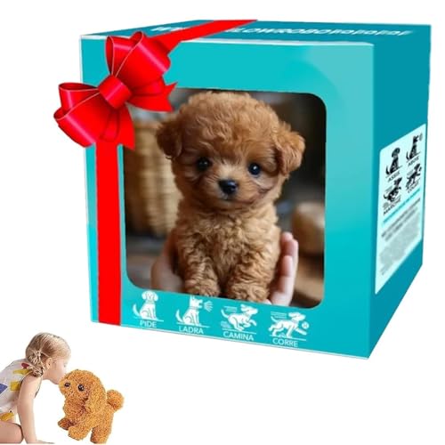 LexTex Realistischer Roboterhund, mein realistischer Roboterwelpe, Gehen, Bellen, Schwanzwedelroboter, Hunde, die sich wie echte Hunde verhalten, intelligenter lebensechter interaktiver Begleiter LexTex Realistischer Roboterhund, mein realistischer Roboterwelpe, Gehen, Bellen, Schwanzwedelroboter, Hunde, die sich wie echte Hunde verhalten, intelligenter lebensechter interaktiver Begleiter von LexTex