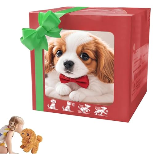 LexTex Realistischer Roboterhund, mein realistischer Roboterwelpe, Spazierengehen, Bellen, Schwanzwedelroboter, Hunde, die sich wie echte Hunde verhalten, intelligenter lebensechter interaktiver LexTex Realistischer Roboterhund, mein realistischer Roboterwelpe, Spazierengehen, Bellen, Schwanzwedelroboter, Hunde, die sich wie echte Hunde verhalten, intelligenter lebensechter interaktiver von LexTex