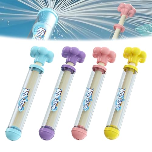 LexTex Wasser-Feuerwerk-Spielzeug, Feuerwerk-Wasserpistole, Hochdruck-Sprinkler-Sprühspielzeug, Wasserspritzpistole Im Romantischen Feuerwerk-Stil for Partys, Interaktive Spiele(4pcs) von LexTex