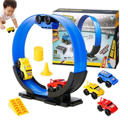 Magnetisches Anti-Schwerkraft-Wandkletterauto, Magnetisches Wandkletterspielzeugauto, Magnetschwebewandkletterautos, Reisen Auf Vertikalen Oberflächen Wie Wänden Und Decken(3*Car+85cm Track) von LexTex