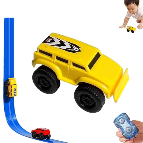 Magnetisches Anti-Schwerkraft-Wandkletterauto, Magnetisches Wandkletterspielzeugauto, Magnetschwebewandkletterautos, Reisen Auf Vertikalen Oberflächen Wie Wänden Und Decken(Yellow) von LexTex