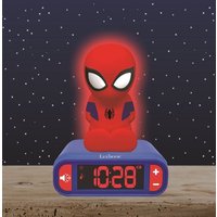 Wecker mit Nachtlicht 3D-Design SpiderMan Wecker mit Nachtlicht 3D-Design SpiderMan von Lexibook SA