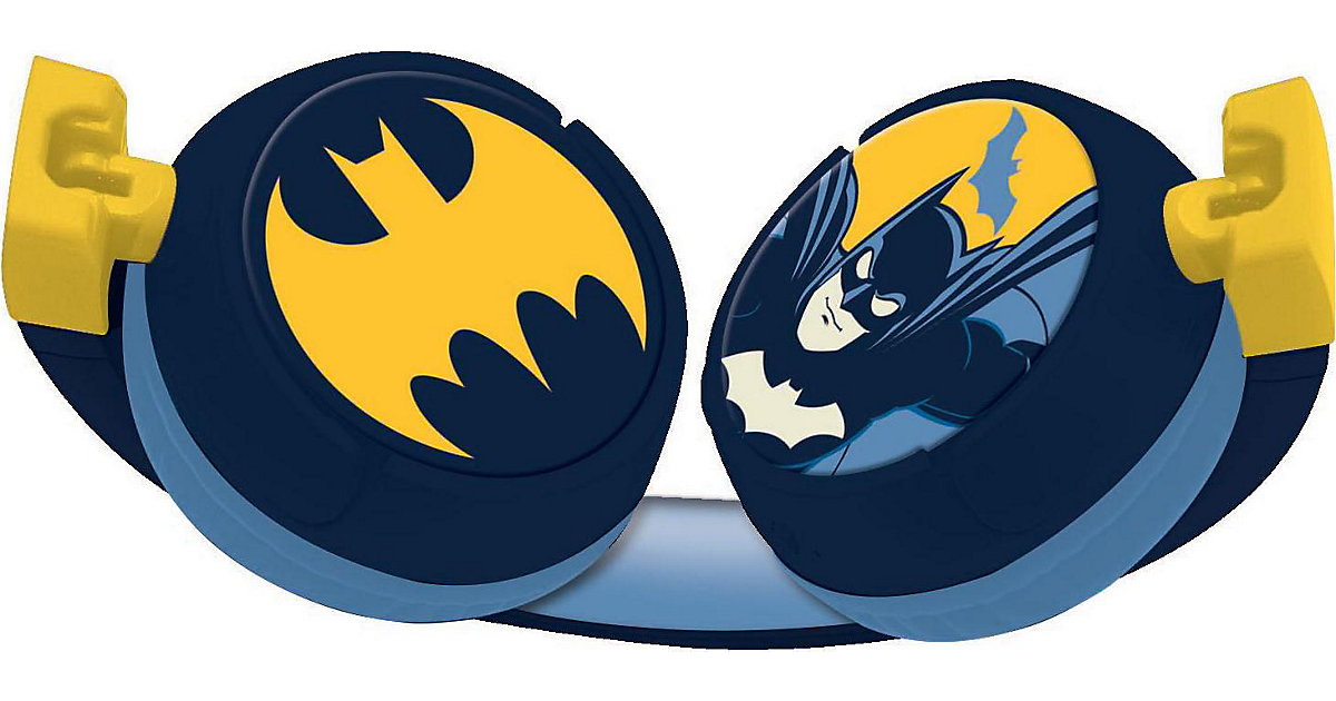 Batman-Kopfhörer 2-in-1 Bluetooth und kabelgebunden mit Mikrofon schwarz-kombi Batman-Kopfhörer 2-in-1 Bluetooth und kabelgebunden mit Mikrofon schwarz-kombi von Lexibook