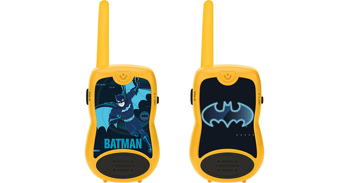 Batman Walkie-Talkies bis zu 120 Meter Reichweite mit Gürtelclip schwarz Batman Walkie-Talkies bis zu 120 Meter Reichweite mit Gürtelclip schwarz von Lexibook
