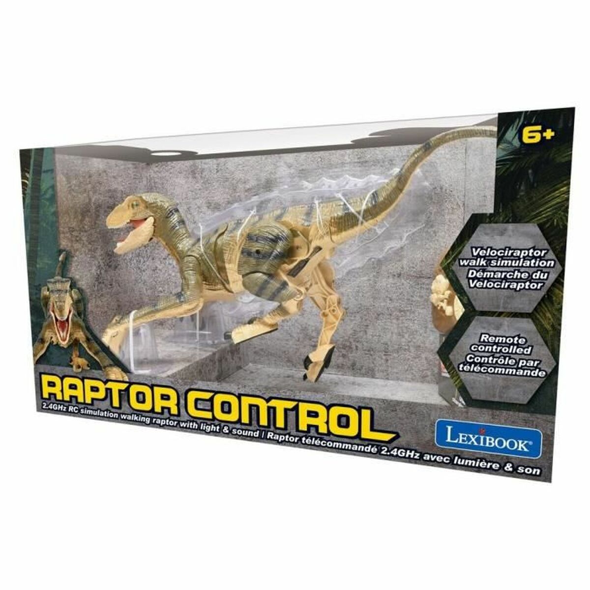 Dinosaurier Lexibook Velociraptor - Remote Control Simulation (EN) von Lexibook