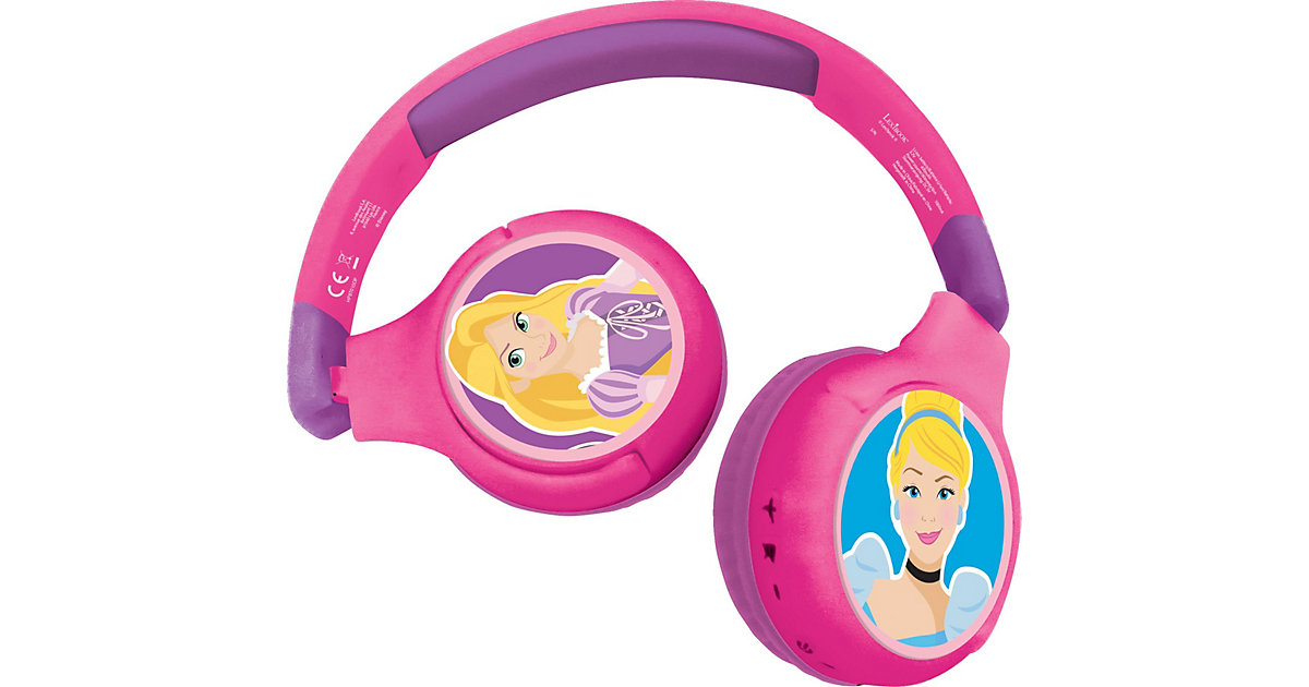 Disney Prinzessin Komfortable kabelose Bluetooth Kopfhörer Kinder rosa Modell 3 Kleinkinder Disney Prinzessin Komfortable kabelose Bluetooth Kopfhörer Kinder rosa Modell 3 Kleinkinder von Lexibook