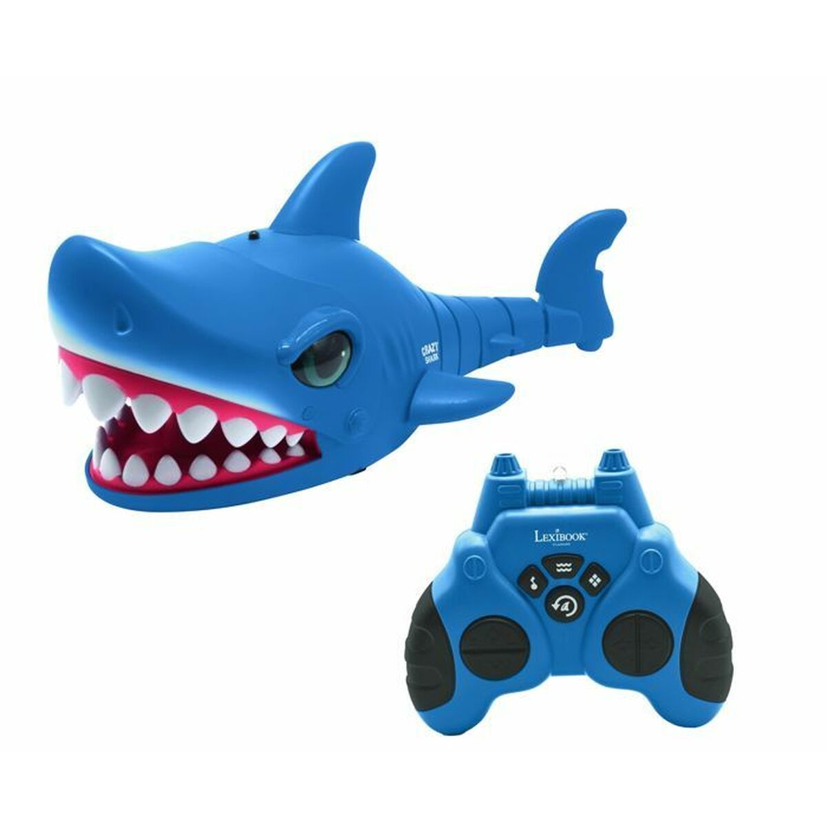 Fergesteuertes Auto Lexibook RC Shark - Crazy Shark Blau Bunt von Lexibook