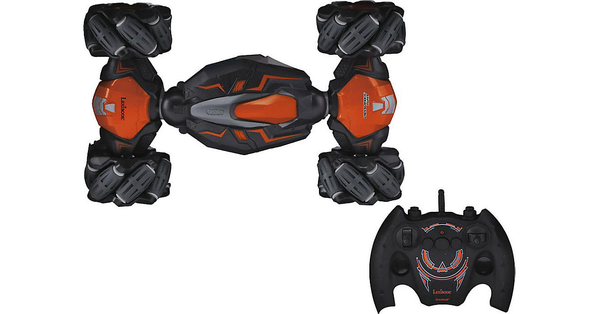 Ferngesteuertes Auto Crosslander® Twist, Allradantrieb, Beeindruckende Stunts. Bis zu 8KM/H orange/schwarz von Lexibook