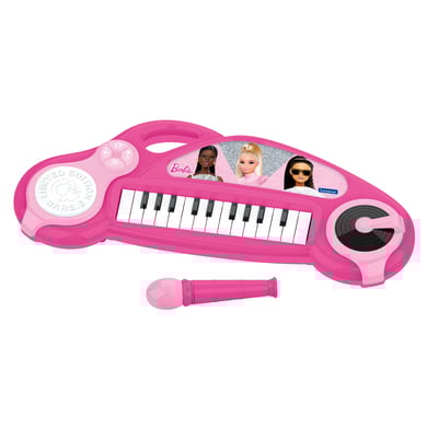 LEXIBOOK Barbie Elektronisches Keyboard Drumpad und Lichteffekten von Lexibook