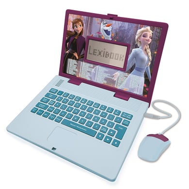 LEXIBOOK Disney Die Eiskönigin - Zweisprachiger Laptop, Englisch und Deutsch von Lexibook