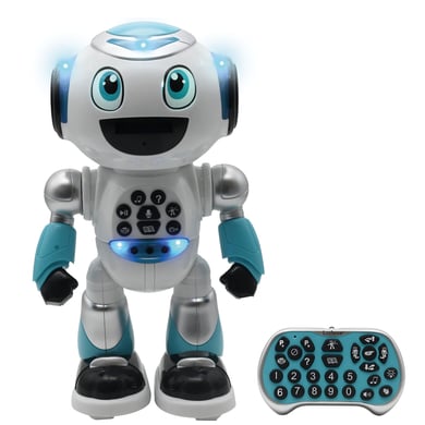 LEXIBOOK POWERMAN® Advanced sprechender Lern-Roboter mit Geschichtsgenerator von Lexibook