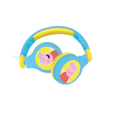 LEXIBOOK Peppa Wuz 2-in-1 Bluetooth®- und Kabelanschluss, faltbare Kopfhörer mit sicherer Lautstärke von Lexibook