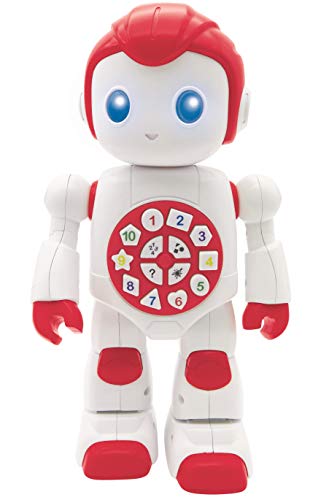 Lexibook ROB15EN Powerman erstes intelligentes interaktives Lernspielzeug für Kinder, Tanzen, Spiele, Musik, Quiz, Zahlen, Formen, Farben, Jungen, Mädchen, Roboter, Junior, Rot/Weiß Lexibook ROB15EN Powerman erstes intelligentes interaktives Lernspielzeug für Kinder, Tanzen, Spiele, Musik, Quiz, Zahlen, Formen, Farben, Jungen, Mädchen, Roboter, Junior, Rot/Weiß von Lexibook