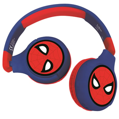 LEXIBOOK Spider-Man 2in1 Bluetooth®- und Kabelanschluss Kopfhörer von Lexibook