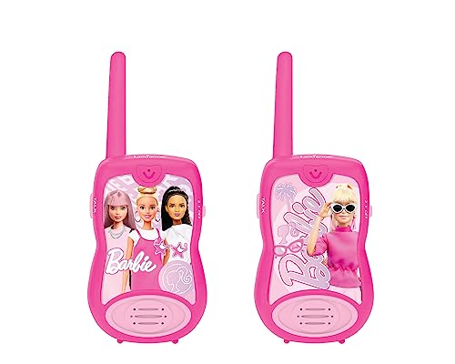 Lexibook, Barbie, Talkies-Walkies 200m, Kommunikationsspiel für Kinder, 2 Kommunikationskanäle, Gürtelclip, Rosa, TW12BB Lexibook, Barbie, Talkies-Walkies 200m, Kommunikationsspiel für Kinder, 2 Kommunikationskanäle, Gürtelclip, Rosa, TW12BB von Lexibook