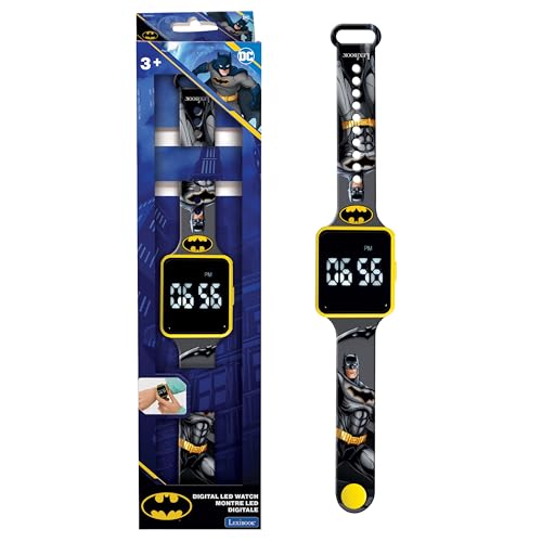 Lexibook, Batman, Selfie-Kamera-Uhr, HD-Touchscreen, 720p-Kamera, MP3-Player, integrierter Lautsprecher, Diktiergerät, Schrittzähler, 5 Spiele DMW060BAT Lexibook, Batman, Selfie-Kamera-Uhr, HD-Touchscreen, 720p-Kamera, MP3-Player, integrierter Lautsprecher, Diktiergerät, Schrittzähler, 5 Spiele DMW060BAT von Lexibook