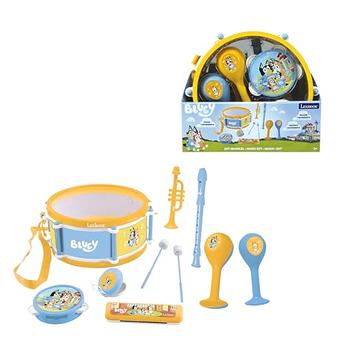 Lexibook, Bluey, Musikalisches Set 7-TLG. Bluey, Blau Gelb, K360BY Lexibook, Bluey, Musikalisches Set 7-TLG. Bluey, Blau Gelb, K360BY von Lexibook