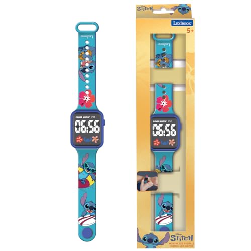 Lexibook, Disney Stitch, Digitaluhr, 12-Stunden- oder 24-Stunden-Anzeige, Blau, DMW060D. Lexibook, Disney Stitch, Digitaluhr, 12-Stunden- oder 24-Stunden-Anzeige, Blau, DMW060D. von Lexibook